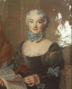 Portrait of Mme Thiroux d'Arconville Darlus 1735 unknow artist